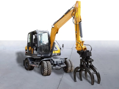 Wheeled  excavators